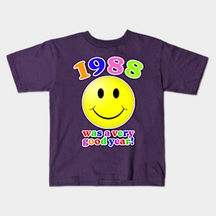 1988 Was A Very Good Year Kids T-Shirt